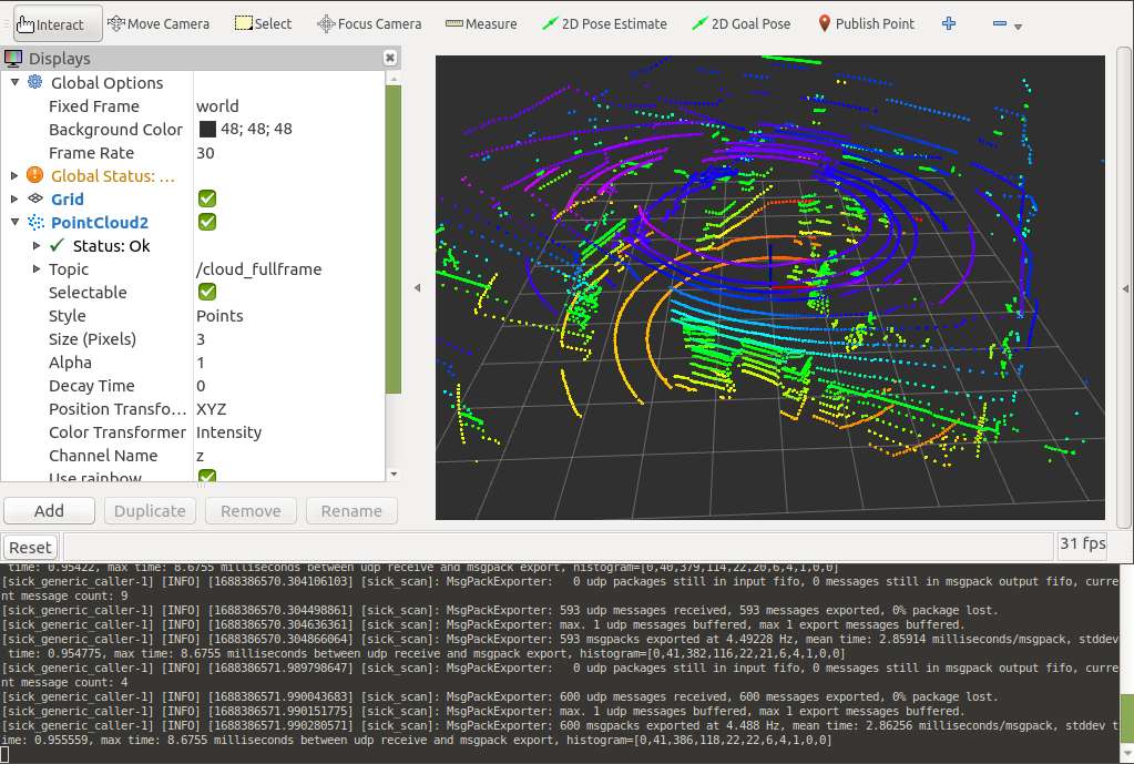 screenshot raspberry performance test