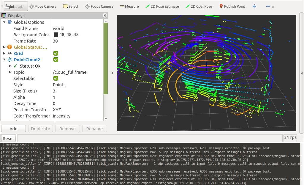 screenshot raspberry performance test